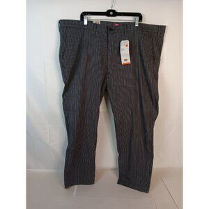 Levis XX Chino Standard Taper Pants 48x30  Warm Insulated Stretch Gray Checkered